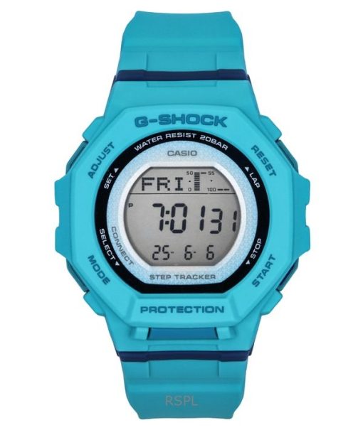 Casio G-Shock G-Squad Digital Smartphone Link Bio-Based Resin Strap Quartz GMD-B300SC-2 200M Women's Watch
