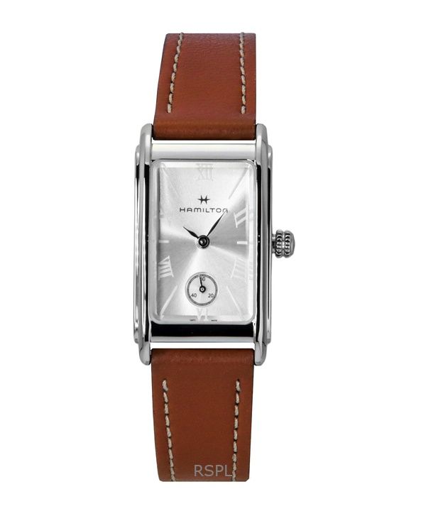Hamilton American Classic Ardmore Leather Strap Silver Dial Quartz H11221550 Unisex Watch