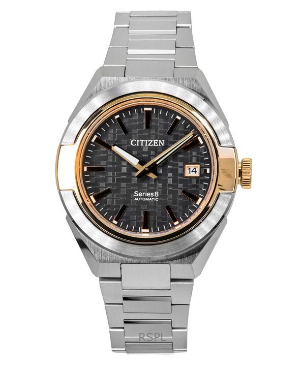 Citizen Series 8 870 Stainless Steel Grey Dial Automatic NA1034-51H 100M Men's Watch