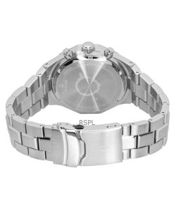 Bulova Octagon Prestige Chronograph Stainless Steel Green Dial Quartz 96B409 100M Men's Watch