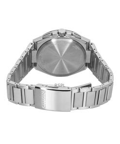 Citizen Chronograph Super Titanium Blue Dial Eco-Drive AT8234-85L 100M Men's Watch