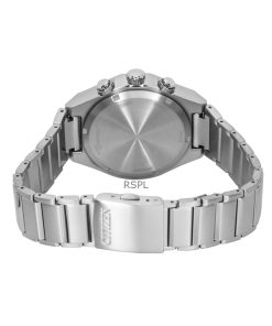 Citizen Zenshin Senkei Chronograph Super Titanium Black Dial Eco-Drive CA4690-51E 100M Men's Watch