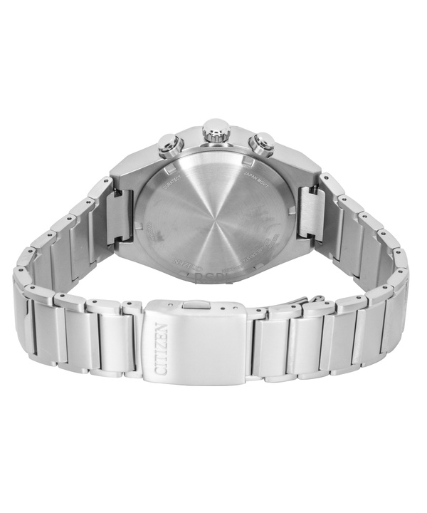 Citizen Zenshin Senkei Chronograph Super Titanium Green Dial Eco-Drive CA4691-59X 100M Men's Watch