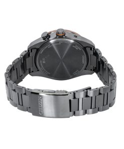 Citizen Attesa Radio Controlled Titanium Black Dial Eco-Drive CB0286-61E 100M Men's Watch