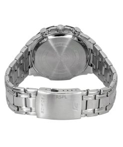 Casio Edifice Analog Standard Chronograph Stainless Steel Blue Dial Quartz EFR-539DE-2AV 100M Men's Watch