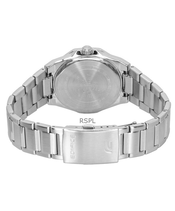 Casio Edifice Analog Stainless Steel Light Blue Dial Quartz EFR-S108DE-2AV 100M Men's Watch