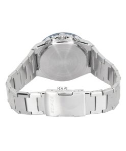 Casio Edifice Analog Chronograph Stainless Steel Green Dial Solar EFS-S650D-3A 100M Men's Watch