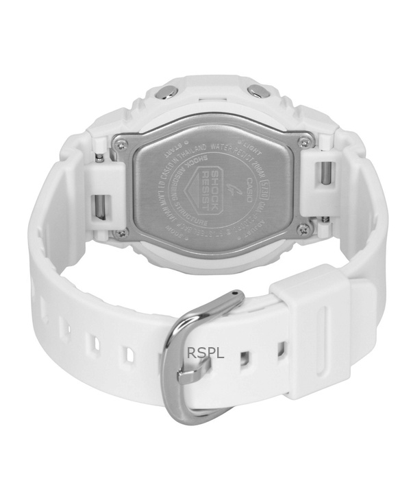 Casio G-Shock Analog Digital Resin Strap Polarized White Dial Quartz GMA-P2100PC-7A 200M Women's Watch