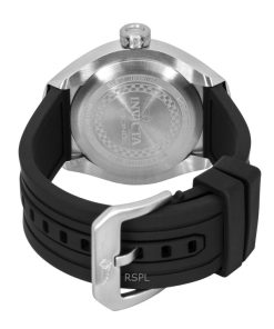 Invicta Racing Silicone Strap Silver Dial Quartz 47726 Men's Watch