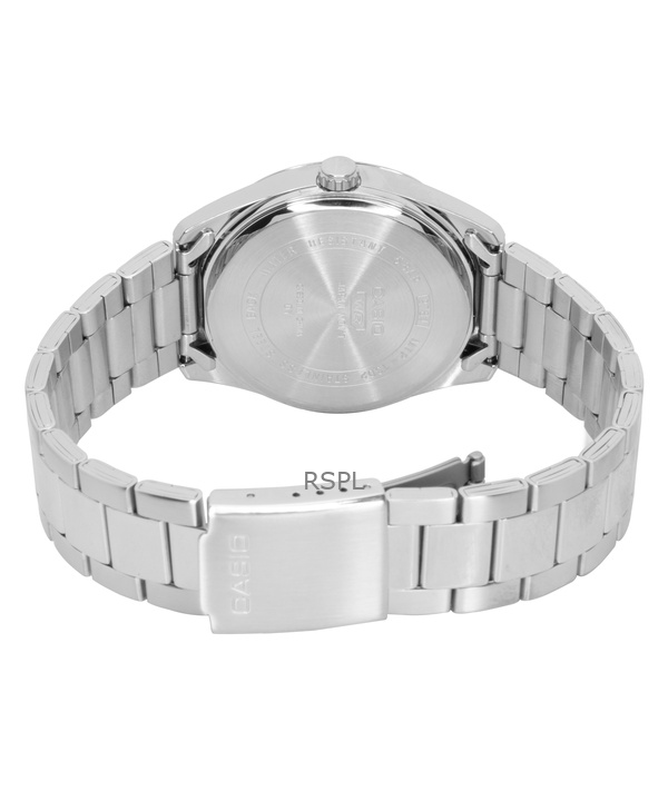 Casio Standard Analog Stainless Steel White Dial Quartz MTP-1302DA-7AV Unisex Watch