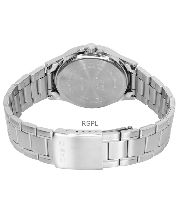 Casio Standard Analog Stainless Steel Green Dial Quartz MTP-1381D-3AV Men's Watch