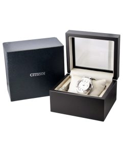 Citizen Series 8 Stainless Steel Silver Dial Automatic NA1000-88A 100M Men's Watch