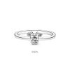 Pandora Disney Minnie Mouse Sparkling Head Ring With Clear Cubic Zirconia P-190074C01-54 For Women