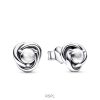 Pandora April Crystal Earrings With Clear Cubic Zirconia P-292335C01 For Women