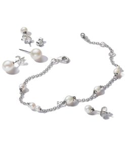 Pandora Treated Freshwater Cultural Pearl Earring P-293168C01 For Women