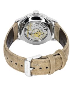 Orient Bambino Peanuts 75th Anniversary Limited Edition Leather Strap Champagne Dial Automatic RA-AC0M17G Men's Watch