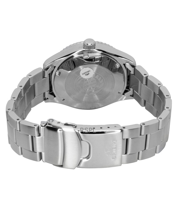 Orient Mako Stainless Steel Red Dial Automatic Diver's RA-AC0Q09R 200M Men's Watch