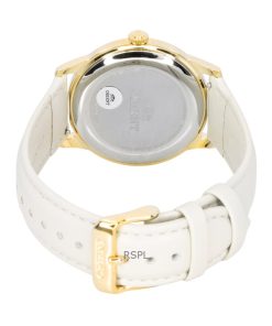 Orient Bambino Leather Strap White Dial Solar RA-WK0001S Men's Watch