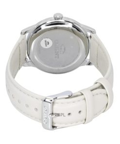 Orient Bambino Leather Strap Pink Dial Solar RA-WK0005P Men's Watch