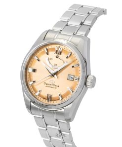 Orient Star Contemporary Stainless Steel Copper Dial Automatic RE-AU0108G 100M Men's Watch