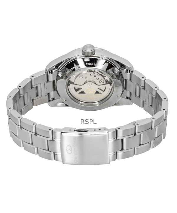 Orient Star Contemporary Stainless Steel Grey Dial Automatic RE-AU0110N 100M Men's Watch