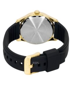 Seiko Conceptual Silicone Strap Black Dial Quartz SUR560P1 100M Men's Watch